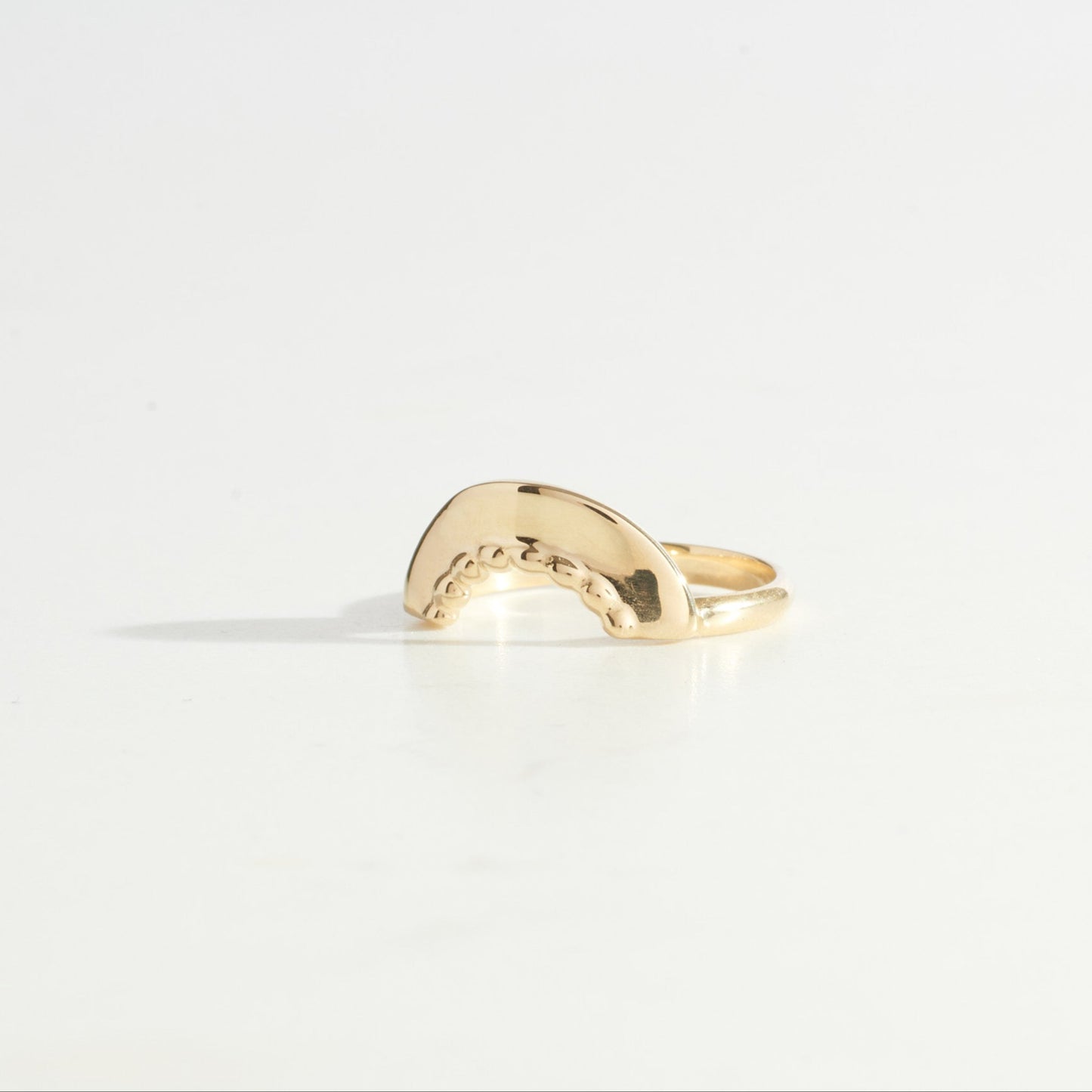 Shield Stacking Ring | Made to Order