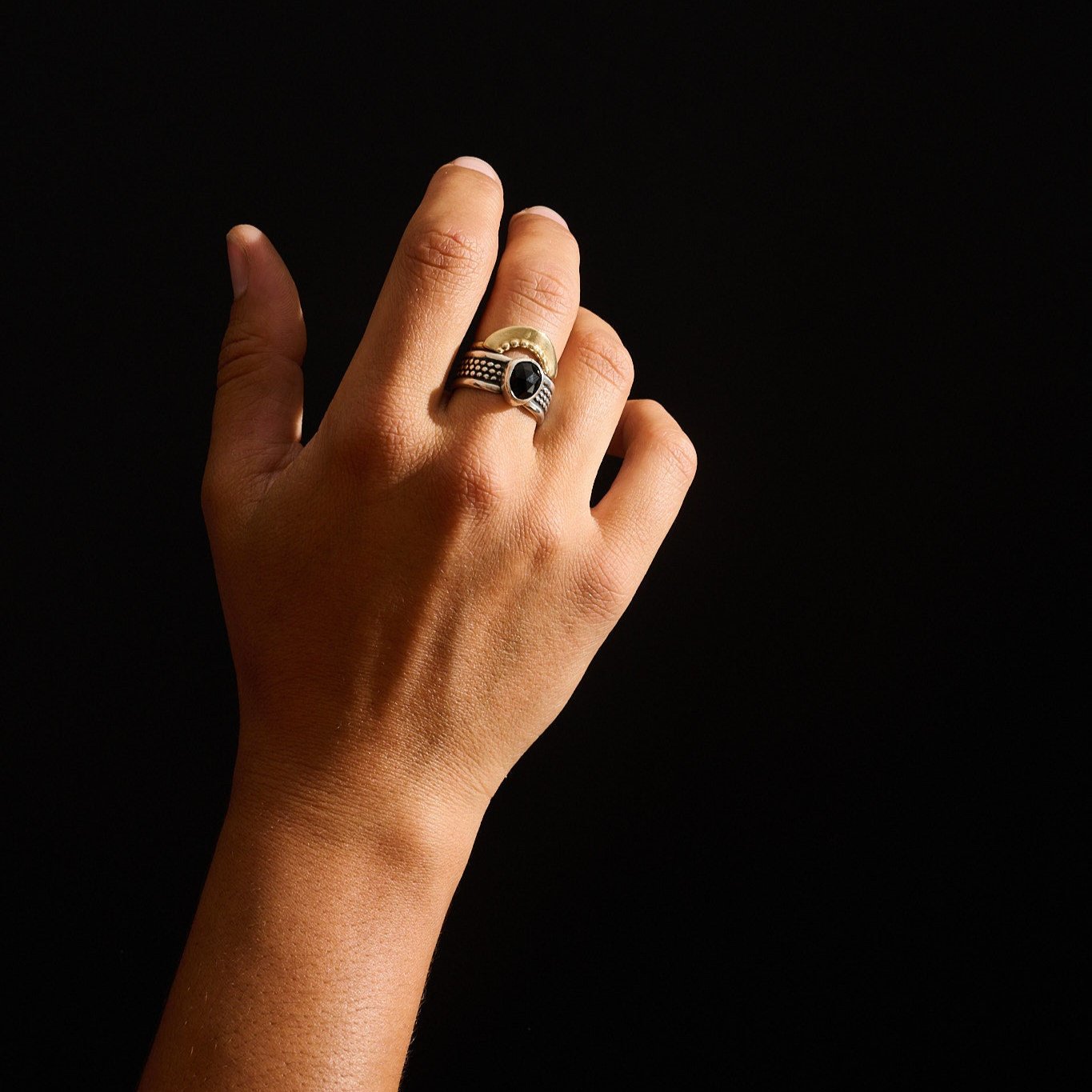 Onyx Warrior Ring | Ready to Ship