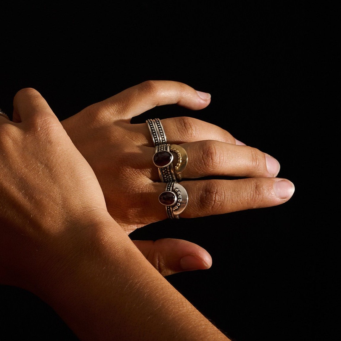 Onyx Warrior Ring | Ready to Ship