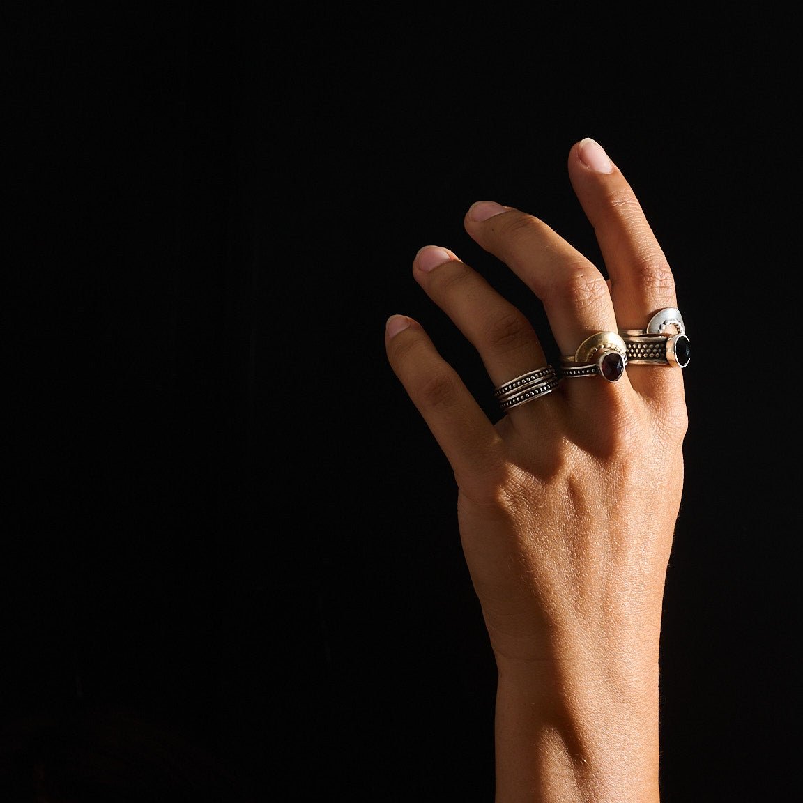 Onyx Warrior Ring | Ready to Ship