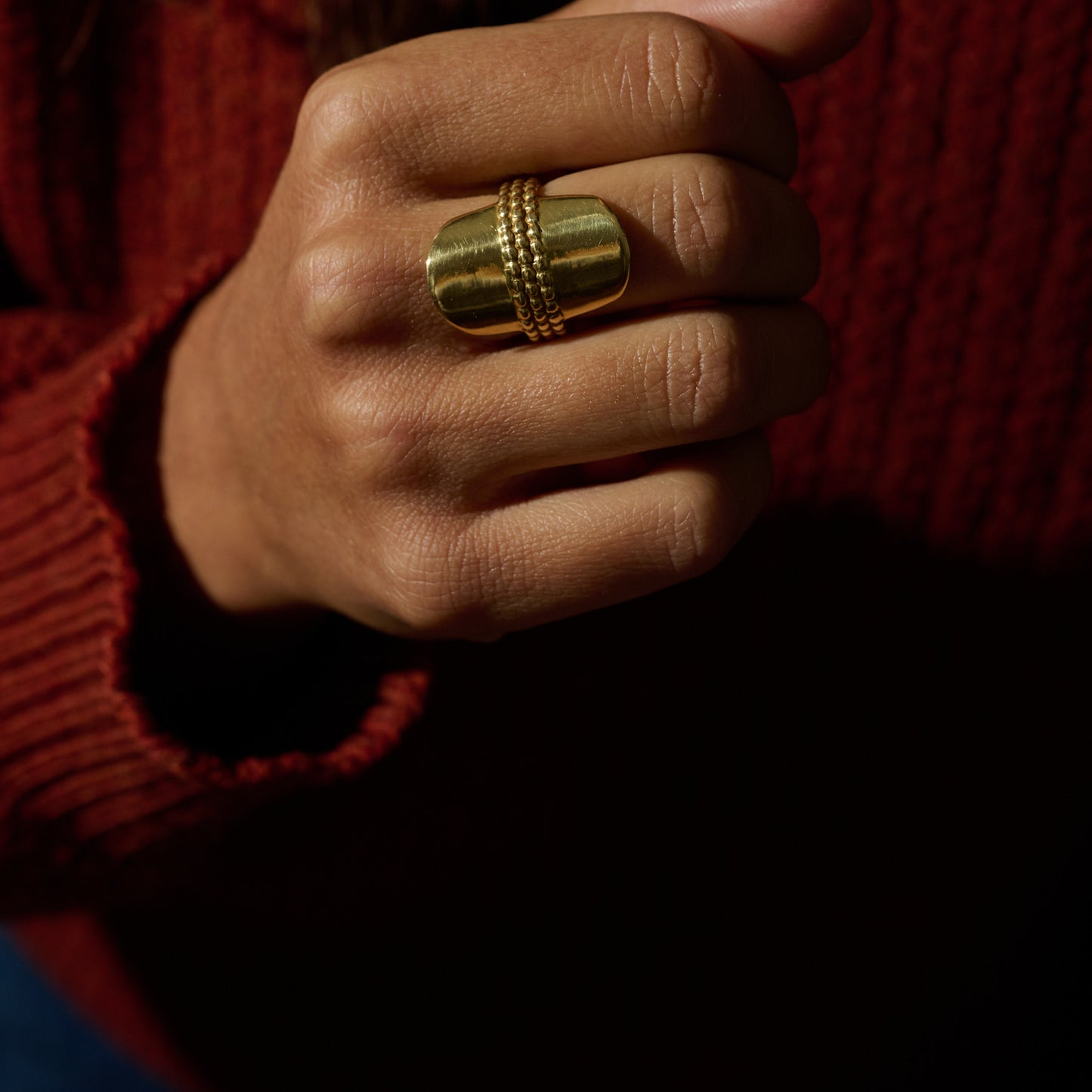 Shield Ring | Made to Order