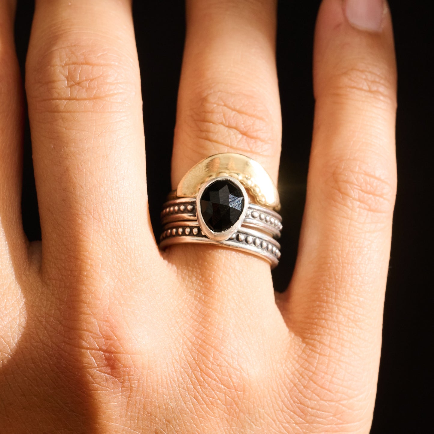 Onyx Protection Ring | Ready to Ship