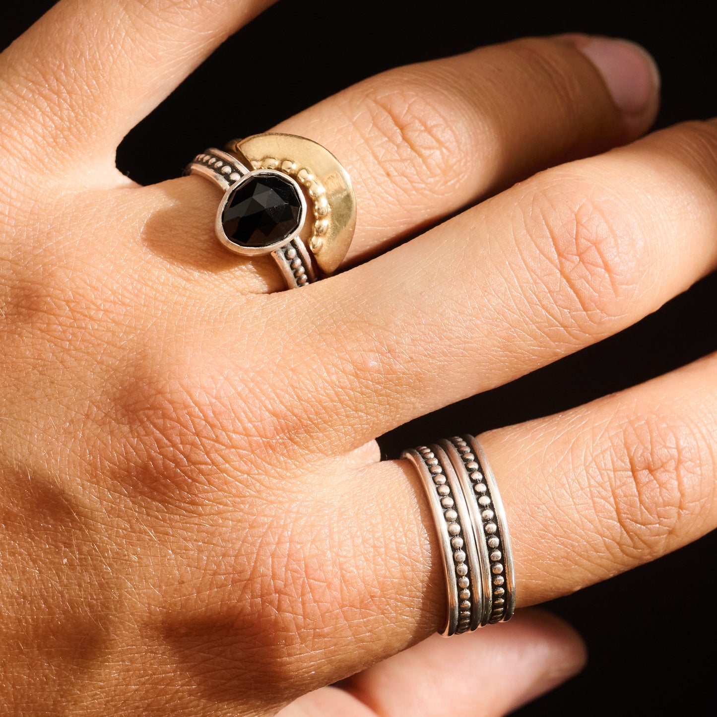 Onyx Protection Ring | Ready to Ship
