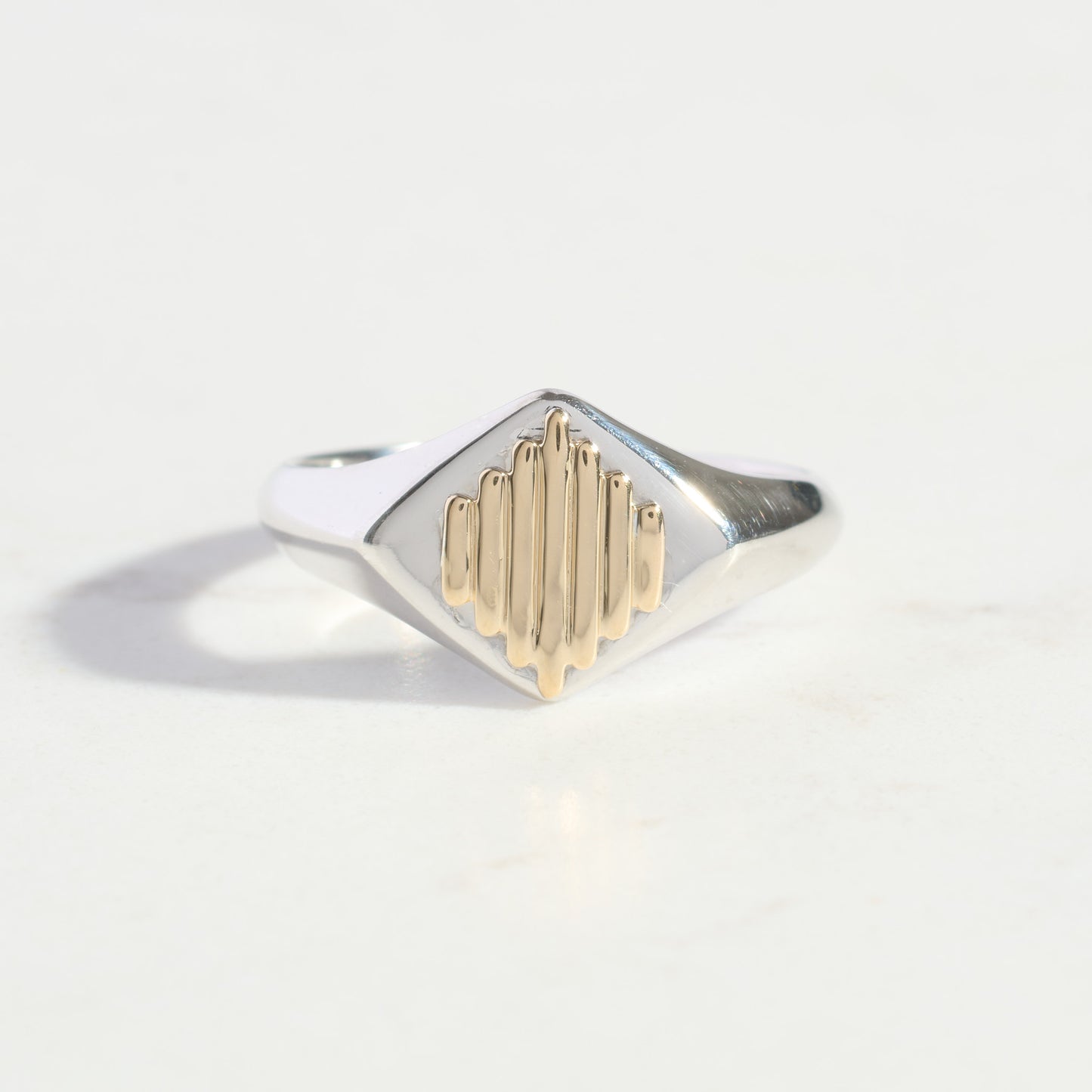 Sun Ray Signet Ring | Made to Order