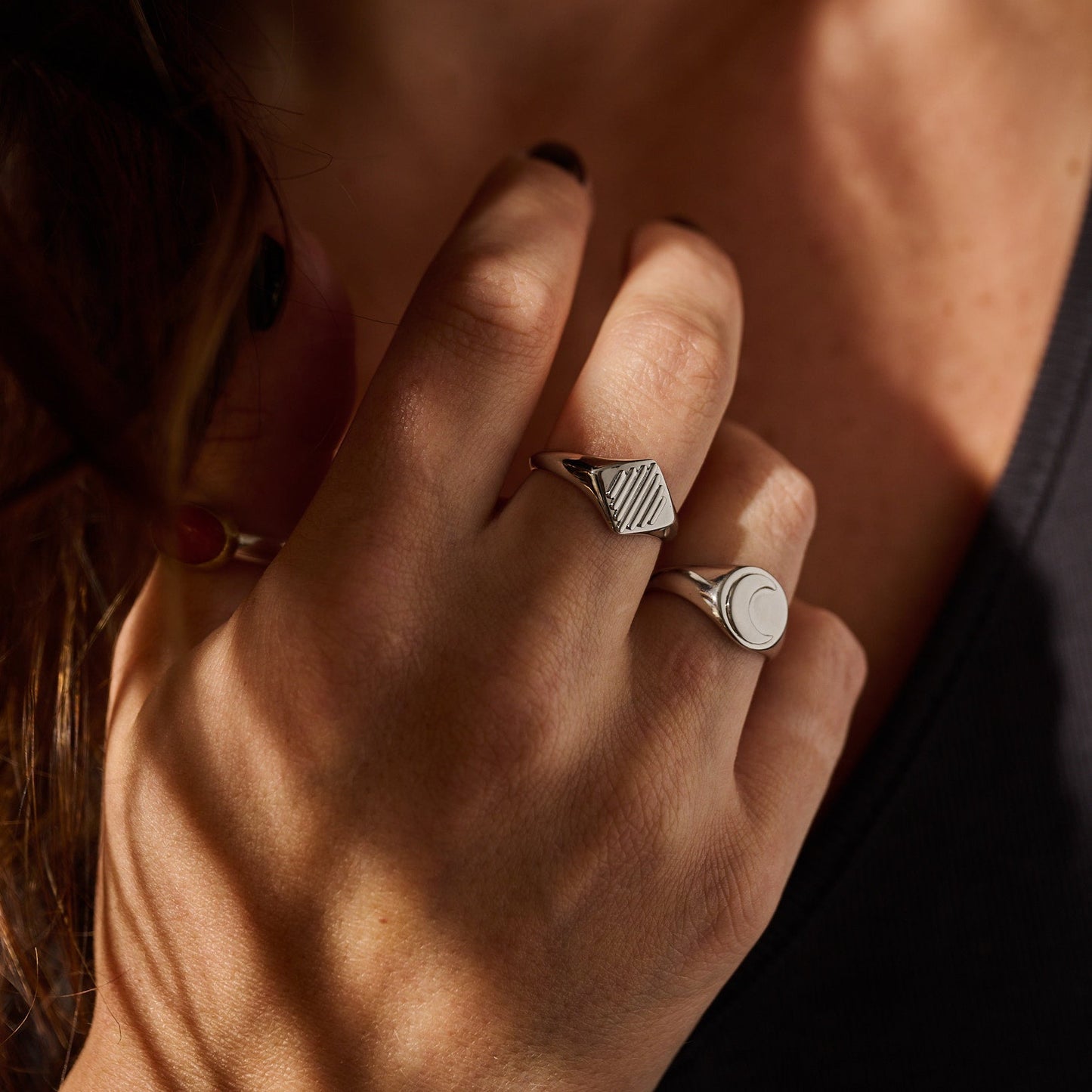 Sun Ray Signet Ring | Made to Order