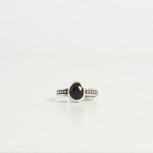 
                  
                    Onyx Protection Ring | Silver
                  
                