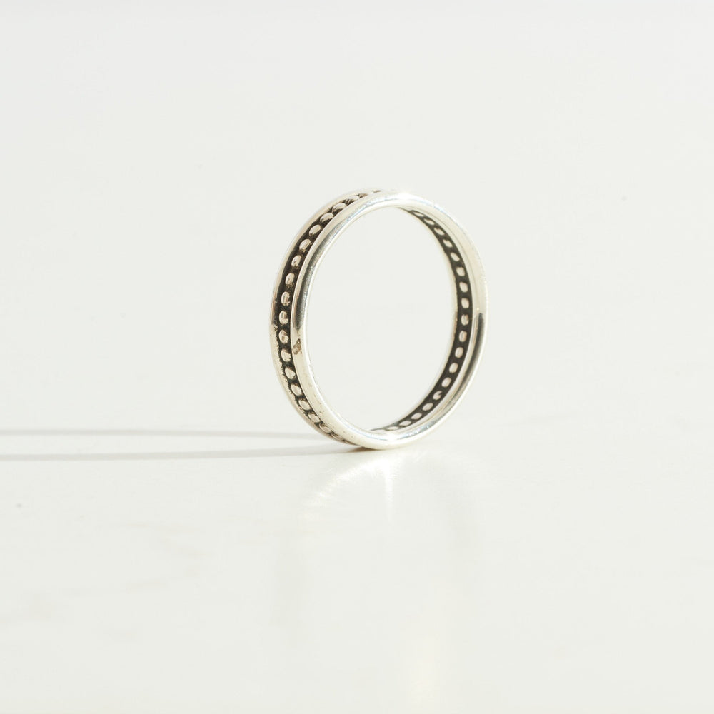 
                  
                    Protection Stacking Ring | Oxidized Silver
                  
                