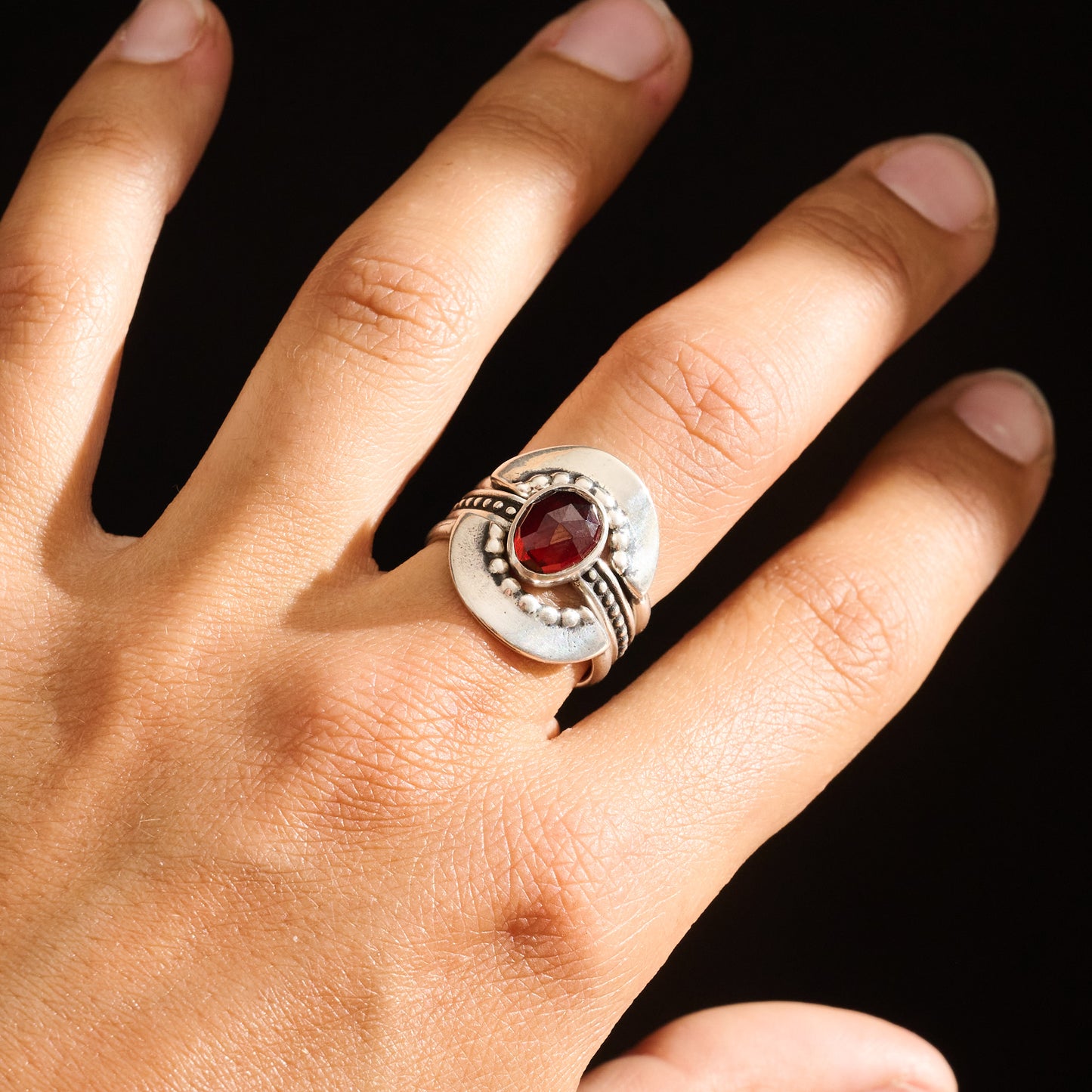 Shield Stacking Ring | Made to Order