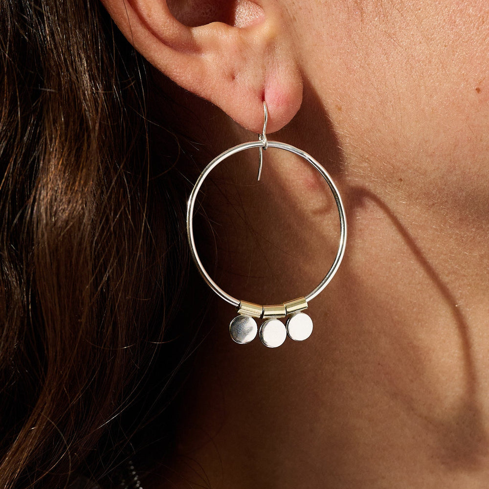 
                      
                        Small Shakti Hoops | Ready to Ship
                      
                    