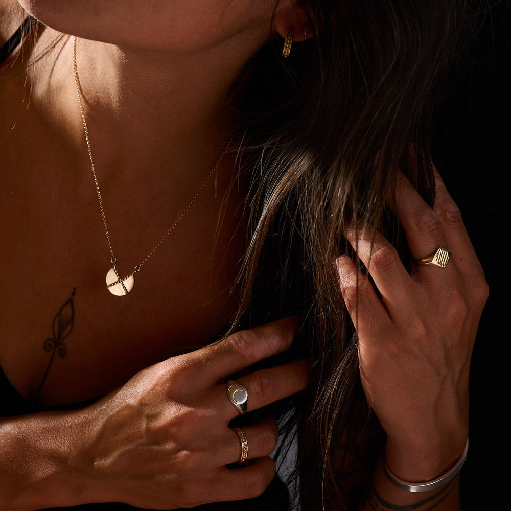 
                      
                        Sun Ray Signet Ring | Ready to Ship
                      
                    