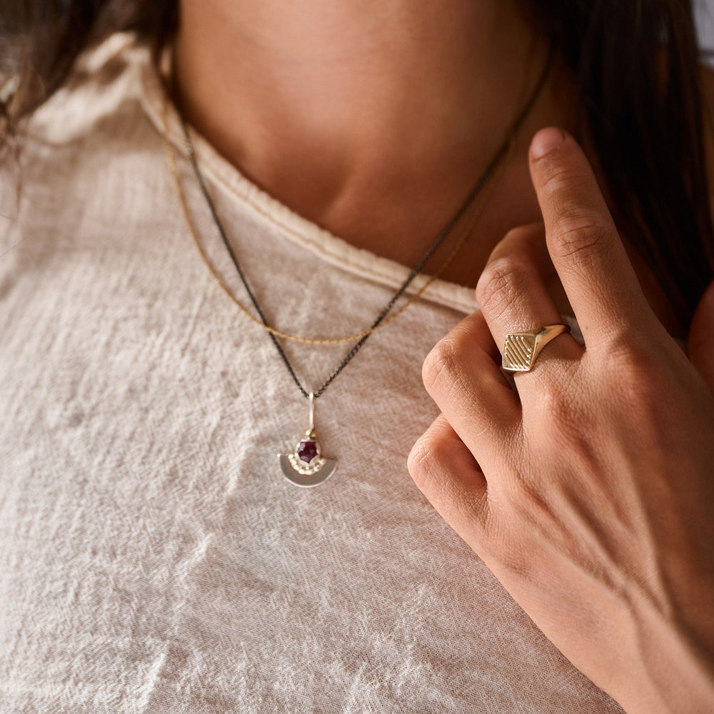 
                      
                        Sun Ray Signet Ring | Ready to Ship
                      
                    