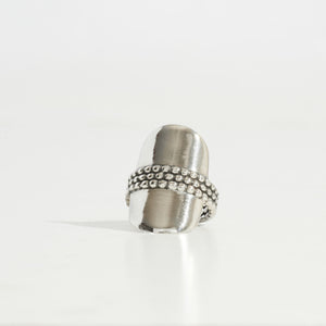 
                  
                    Shield Ring | Silver
                  
                