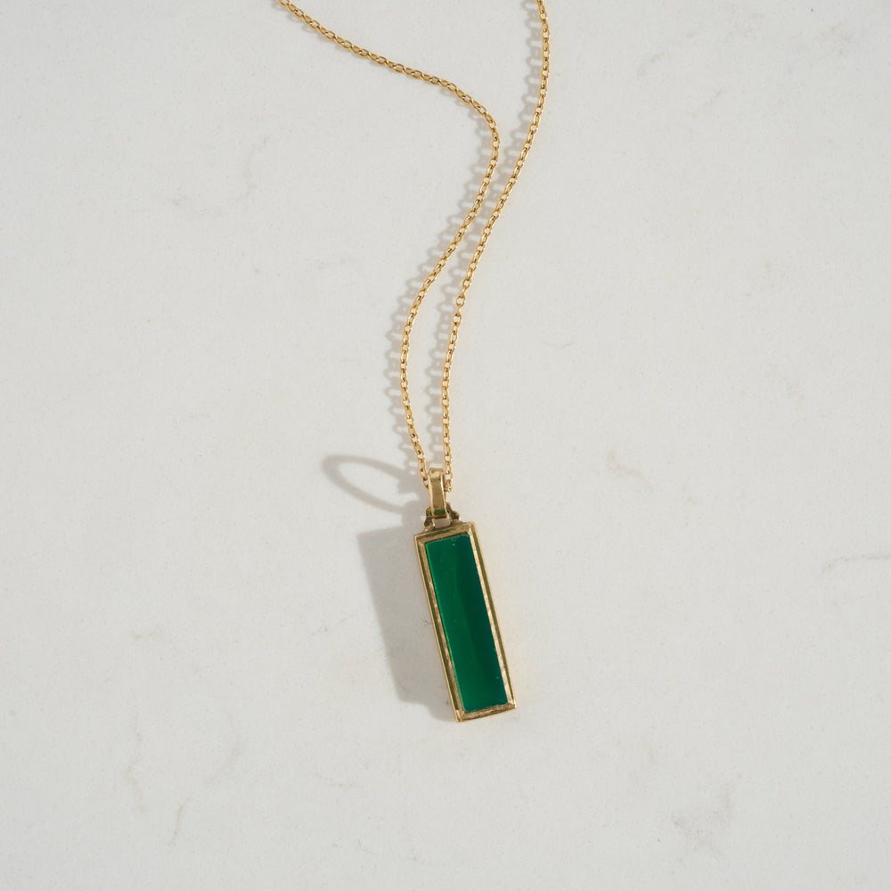 VINTAGE Chrysoprase Pendant