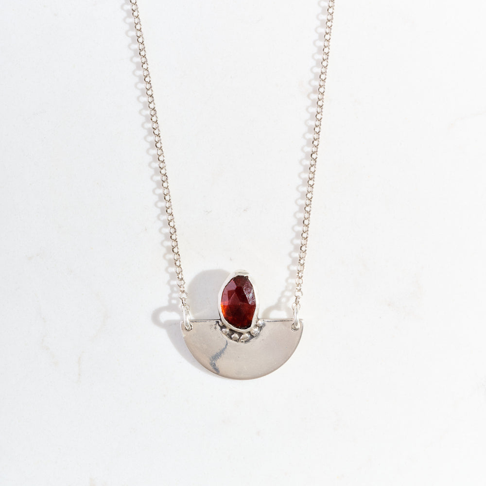 
                      
                        garnet one of a kind pendant
                      
                    