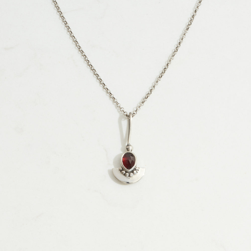 Garnet Talisman Pendant | Ready to Ship
