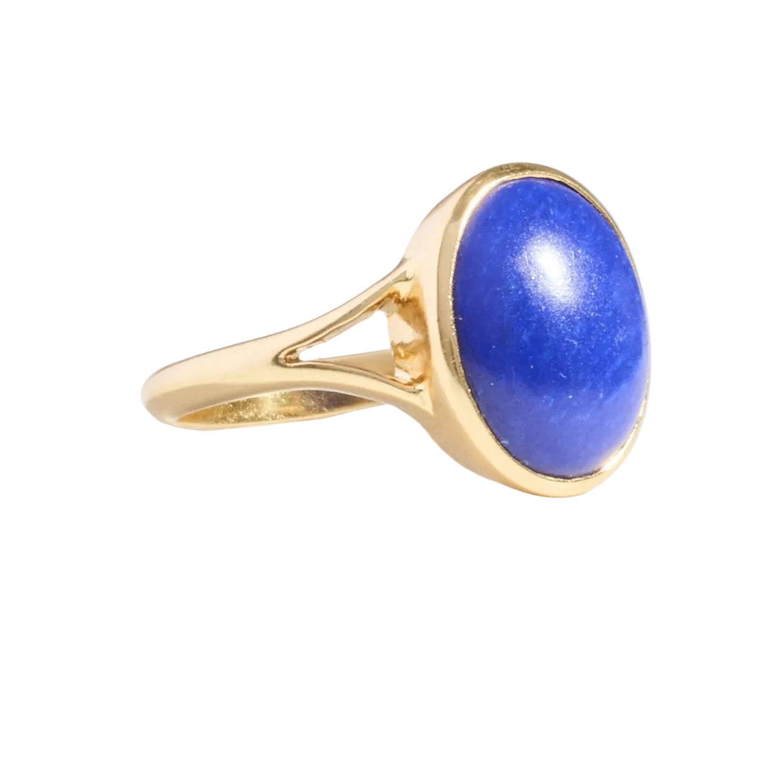 【美品】TOM WOOD OVAL BLUE LAPIS RING 18号 Tom Wood Cushion Blue Lapis Lazuli Ring TOM FORD