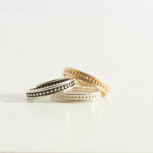 
                  
                    Protection Stacking Ring | Bright Silver
                  
                