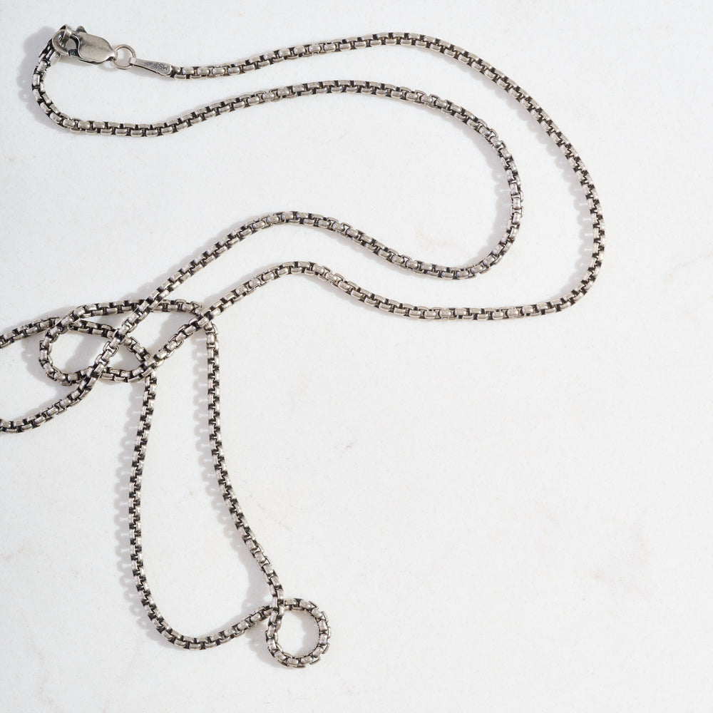 Slinky Oxidized Box Chain