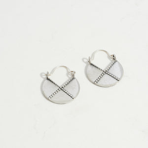 
                  
                    Shield Earrings | Silver
                  
                