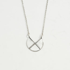 
                  
                    Large Shield Pendant | Silver
                  
                
