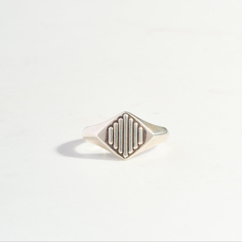 
                      
                        Sun Ray Signet Ring
                      
                    