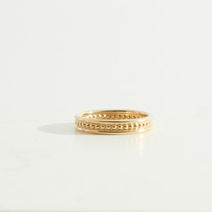 
                  
                    Protection Stacking Ring | 14k Gold
                  
                