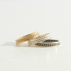 
                  
                    Protection Stacking Ring | Oxidized Silver
                  
                