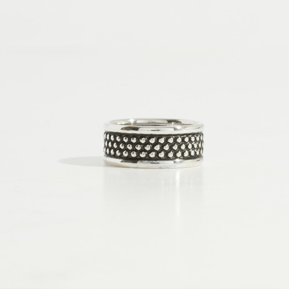 Warrior Ring Band | Silver