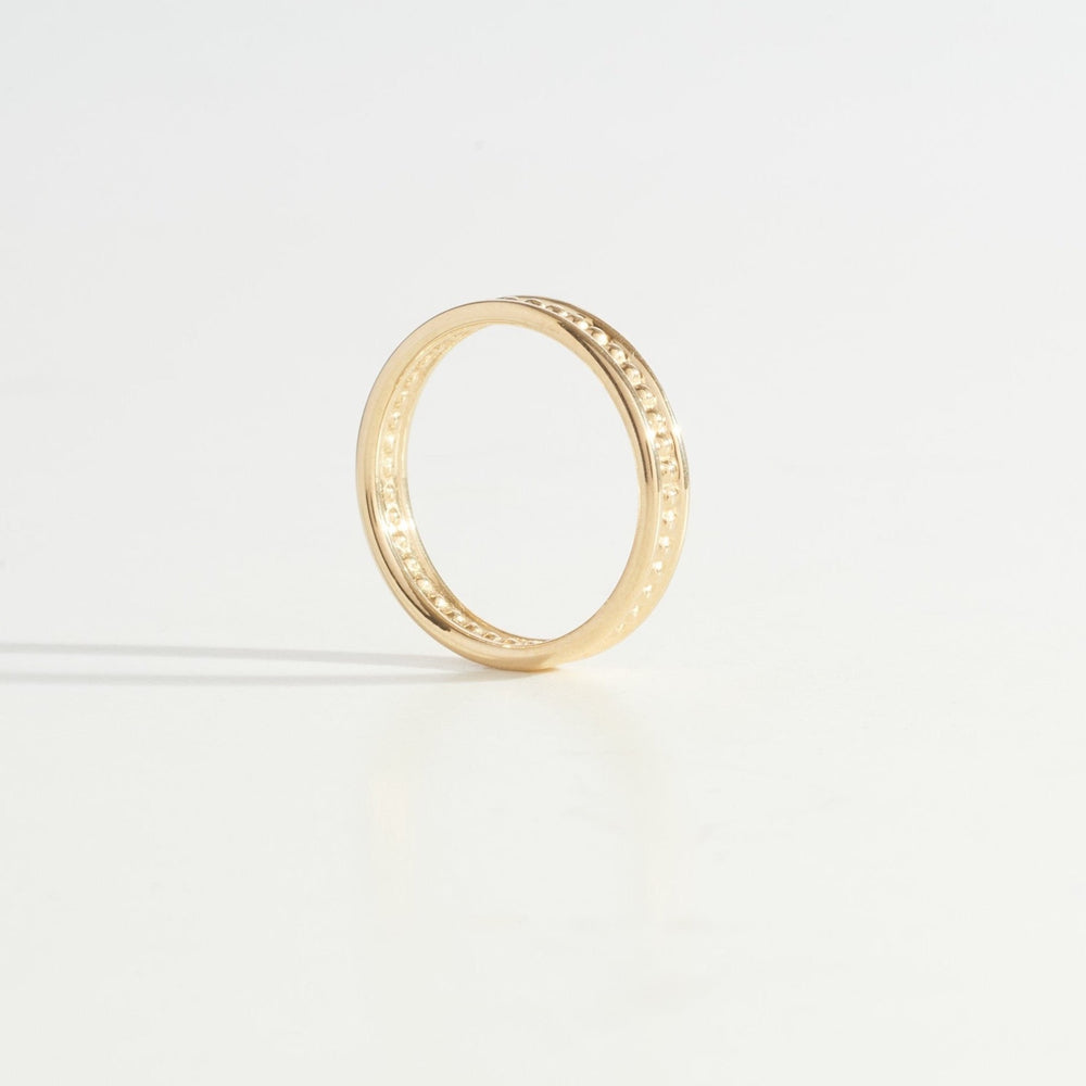 Protection Stacking Ring | 14k Gold