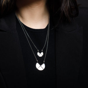 
                  
                    Large Shield Pendant | Silver
                  
                